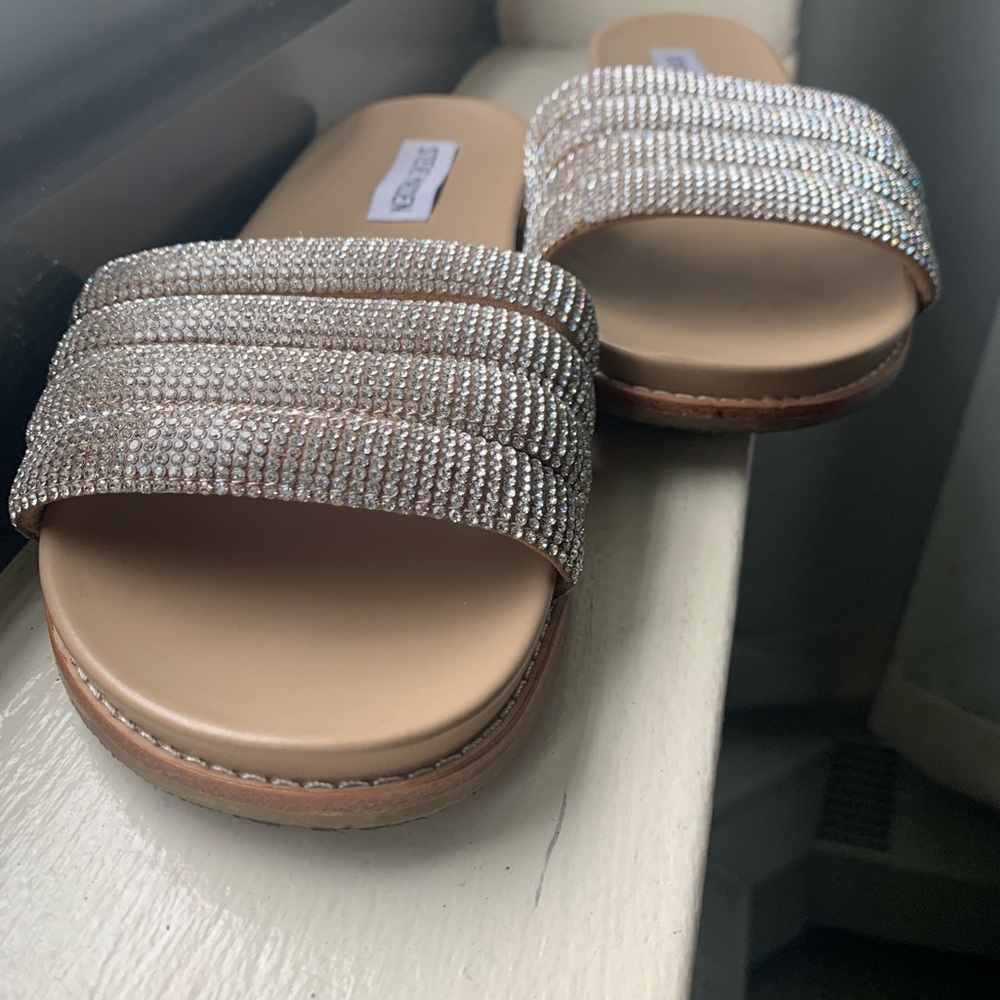 Steve Madden rhinestone sandals